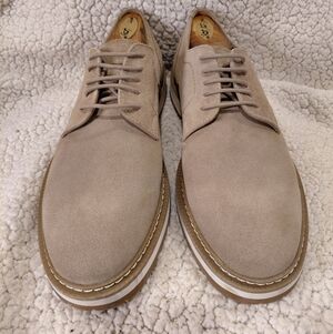 Steve Madden "Eric" Tan nubuck leather Oxfords Men's Sz. 7